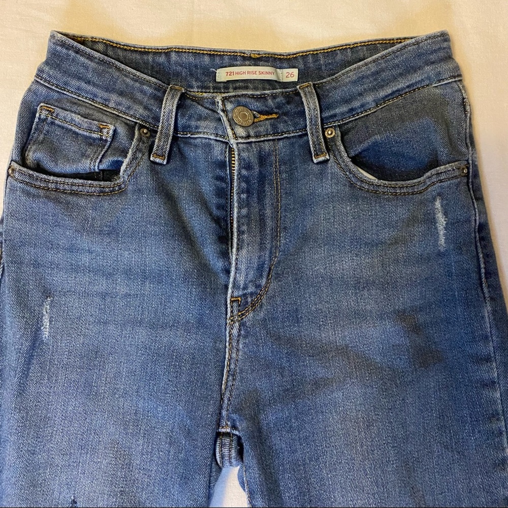 Levi Jeans: High Rise Skinny